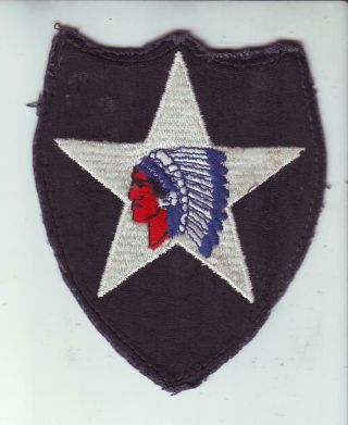 W.  W.  Ii U.  S.  2nd Infantry Division Shoulder Patch