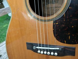 Vintage 1970’s Alvarez 5014 Acoustic Guitar. 7