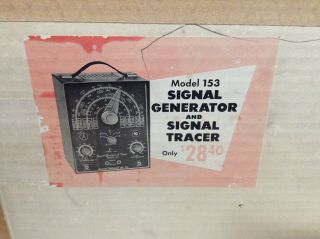 vintage Accurate tube - type signal generator and tracer Type 153 NR - MT 2