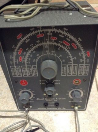 vintage Accurate tube - type signal generator and tracer Type 153 NR - MT 5