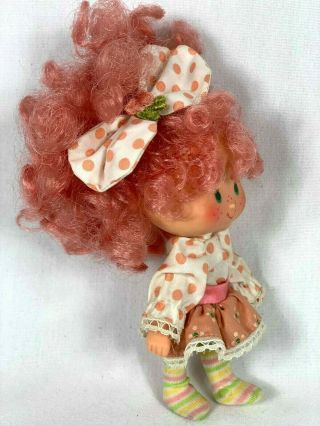 Rare Vintage Strawberry Shortcake Peach Blush Berrykins doll 1985 3