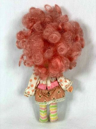 Rare Vintage Strawberry Shortcake Peach Blush Berrykins doll 1985 5