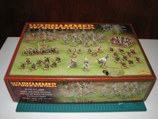 Games Workshop Warhammer Fantasy Battle Complete Wood Elf Army.  Rare,  Oop,  Nib.