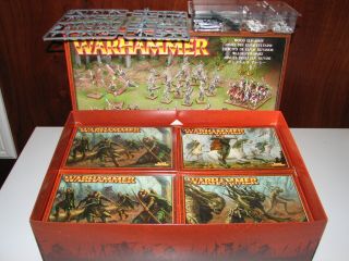 Games Workshop Warhammer Fantasy Battle Complete Wood Elf Army.  Rare,  OOP,  NIB. 3