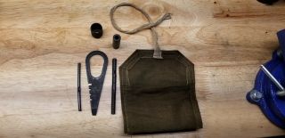 Mosin Nagant Cleaning Kit (incomplete) W/bag