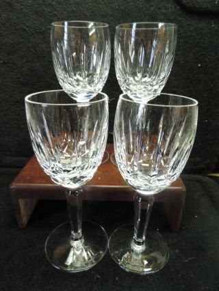 Waterford Vintage Kildare Set Of 8 Wine Goblets 6 1/2 X 2 1/2