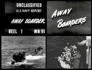 16mm Sound Film: The Story Of The U - 505 German Submarine Vintage Ww2 Military