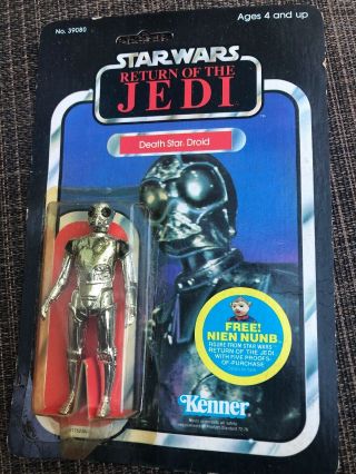 Vintage Star Wars Death Star Droid Kenner Figure 1983 Unopen