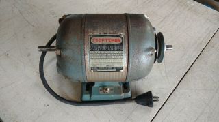 Vintage Craftsman Electric Table Saw Motor Modle 115.  6963 3450rpm 1/2 Hp