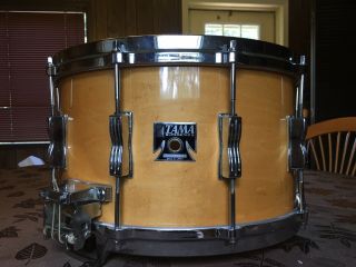 Vintage Tama Superstar 14x8 “mega 8” Maple Snare Drum