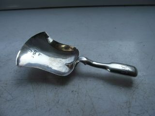 WILLIAM IV 1836 STERLING SILVER HALLMARKED TEA CADDY SPOON Taylor & Perry V GOOD 4