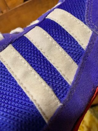 Bluish Purple Combat Speed RARE Wrestling Shoes Size 9.  5 - 10 9