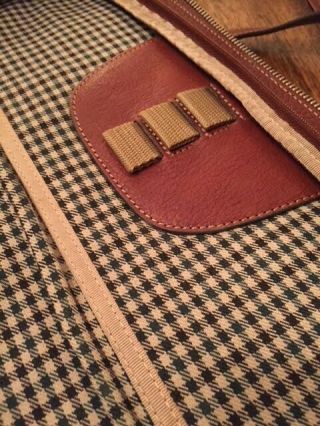 Old Stock - GHURKA Chestnut Vintage Leather Garment Bag (No.  504) 9