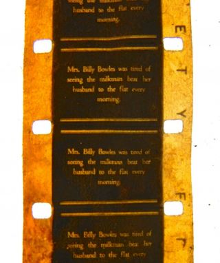Vtg LOST Orig 16mm SILENT FILM Mack Sennett DIVORCE DODGER (1926) Billy Bevan 5