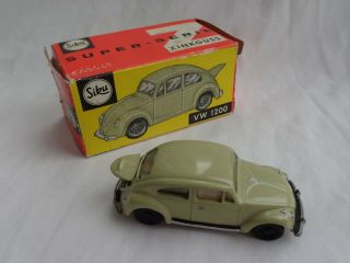 Vintage 1960 ' s Siku V 230 Volkwagen VW 1200 Beetle GREEN NRMINT BOXED SCARCE 4