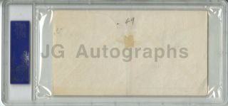 Pie Traynor PSA/DNA Slabbed Autographed Vintage 1939 100 Years of Baseball FDC 2