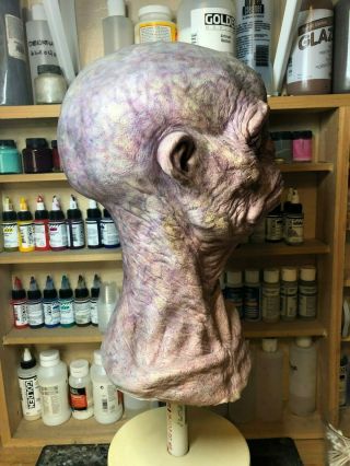 Aris Kolokontes Life - Size Latex Mask Alien Display RARE ONLY 1 AVAILABLE 5