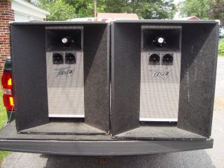 Vintage Peavey C - 700 Network Unpowered Club Theater Speaker Pair