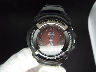 Vintage Casio G - Shock Titanium Watch Giez Gs - 500 1789 200m Anti Mag