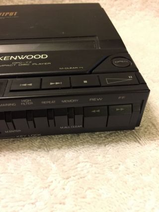KENWOOD DPC77 Vintage CD Player - - KaosunCD 3