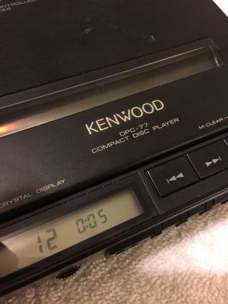 KENWOOD DPC77 Vintage CD Player - - KaosunCD 4