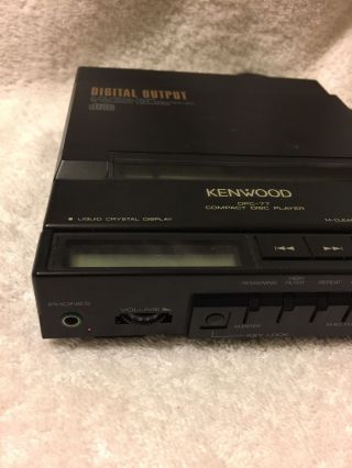 KENWOOD DPC77 Vintage CD Player - - KaosunCD 7