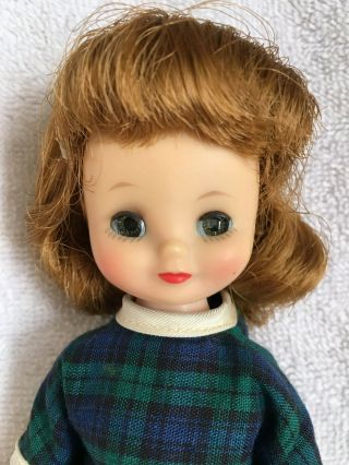 Vintage American Character 8 " Betsy Mccall Doll❤school Girl Rare Blue/green