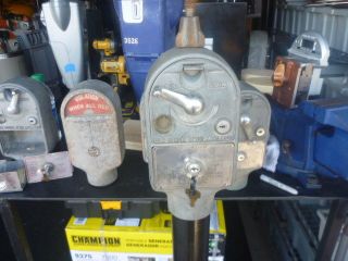 Vintage Rhodes Mark Time Parking Meter With Keys Etc
