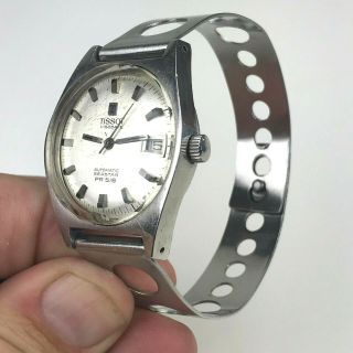 Vintage Tissot Visodate Automatic Seastar PR 516 Men ' s Watch Date 2