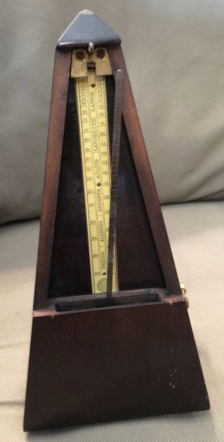 Vintage Metronome De Maelzel Metronome