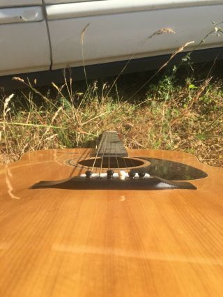 Vintage Harmony Sovereign acoustic guitar in good to.  70s 5