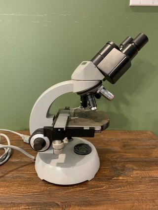Vintage CARL ZEISS West Germany MICROSCOPE 4 Objectives 2