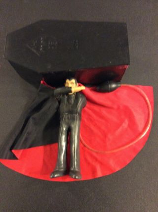 Vintage Dracula With Coffin Funstuf Figure Rare 1979 Ani - Forms Glow In The Dark