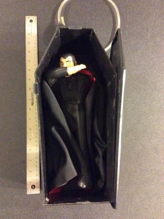 VINTAGE DRACULA WITH COFFIN FUNSTUF FIGURE RARE 1979 ANI - FORMS GLOW IN THE DARK 7