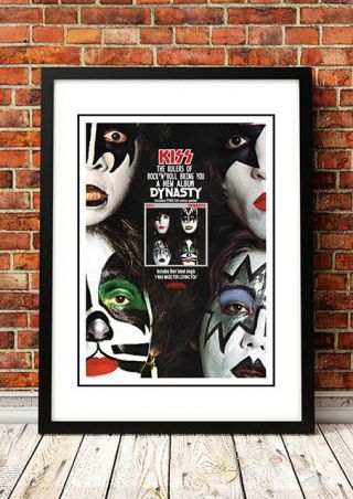 Kiss | American Rock Band Concert Posters | 13 To Choose From.