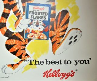 Vintage Kellogg ' s Tony the Tiger 