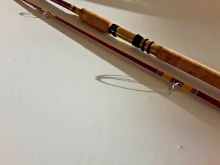 Vintage Wright Mcgill Granger Steelie Spin Fishing Rod Dls - 8 1/2 