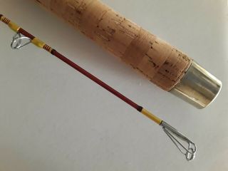 Vintage Wright McGill Granger Steelie Spin Fishing Rod DLS - 8 1/2 ' 4