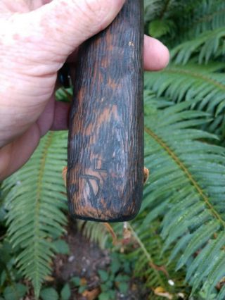 Vintage Carved Northwest Coast Shamans Rattle Master Carver Dwayne Simeon? 8