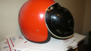 Vintage Bell Toptex Motorcycle Helmet 7 1/2 2