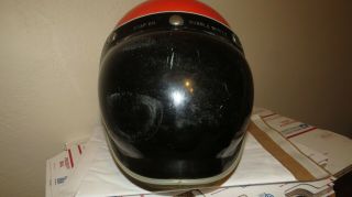 Vintage Bell Toptex Motorcycle Helmet 7 1/2 3