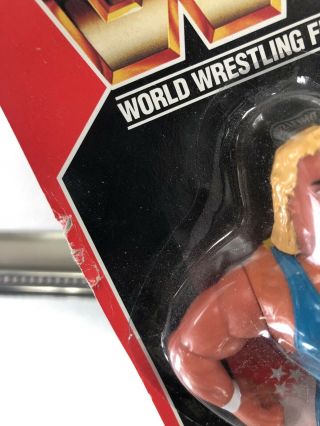 Vintage WWF Mr Perfect Hasbro Red Card w/ Perfect Plex Blue 4
