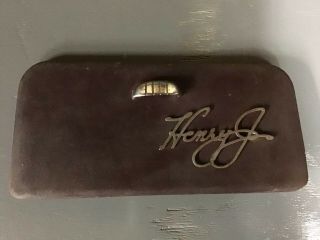 Antique Vintage 1953 Henry J Glove Box Door Cover