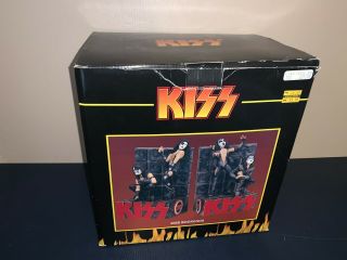 Vintage 1999 Kiss Amplifier Bookends (love Gun Outfits) By Signatures Superstars