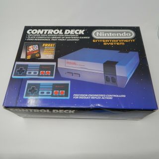 Vintage Nintendo Nes Control Deck Complete R20592