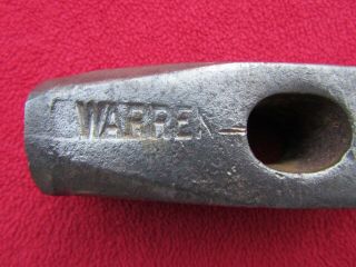 RARE Vintage WARREN Blacksmith/Anvil/Forge 3/4 