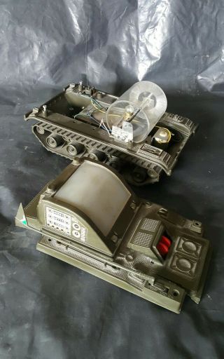 VINTAGE TANK JAPAN J TOY JUNIOR PRODUCT MILITARY BATTERY OPERATED RARE 2