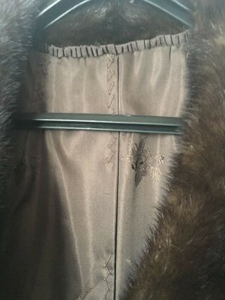 Vintage Women’s Real Mink Fur Coat Jacket Glamour Fashion 6