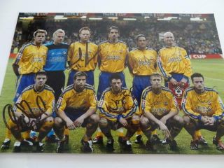 Southampton Fc 2003 Fa Cup Final Rare Hand Signed By Starting 11 Photograph