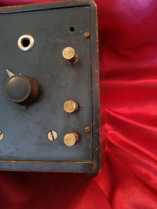 Vintage Crosley Regenerative Receiver radio,  1914 5
